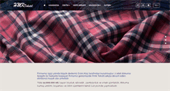 Desktop Screenshot of hmktextile.com